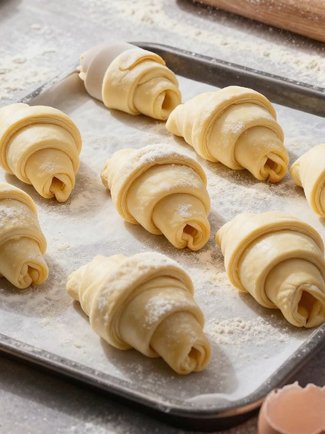 Croissants Almond Dough