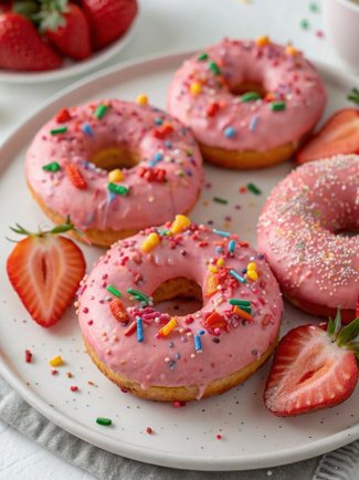 Strawberry Donut