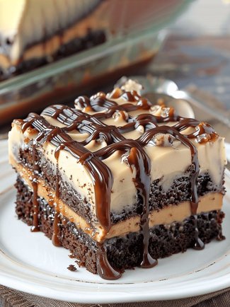 Caramel Brownie Cheesecake
