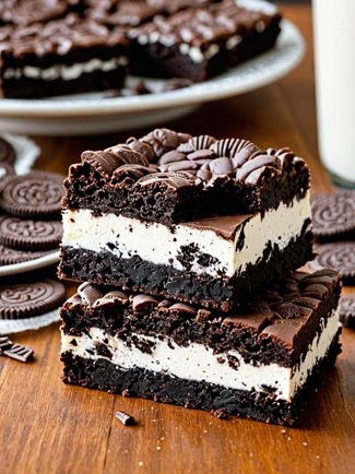Oreo Brownie Cheesecake