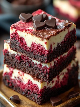 Red Velvet Brownie Cheesecake