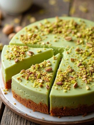 Pistachio Cheesecake